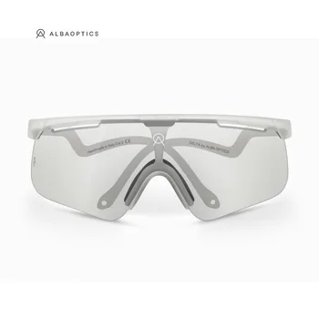ALBA 광변색 사이클링 선글라스 남녀공용, 스포츠, UV400, 고글, TR90, 자전거 편광 안경