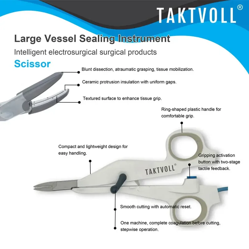 Large Vessel Sealing Instrument intelligent electrosurgical surgical products