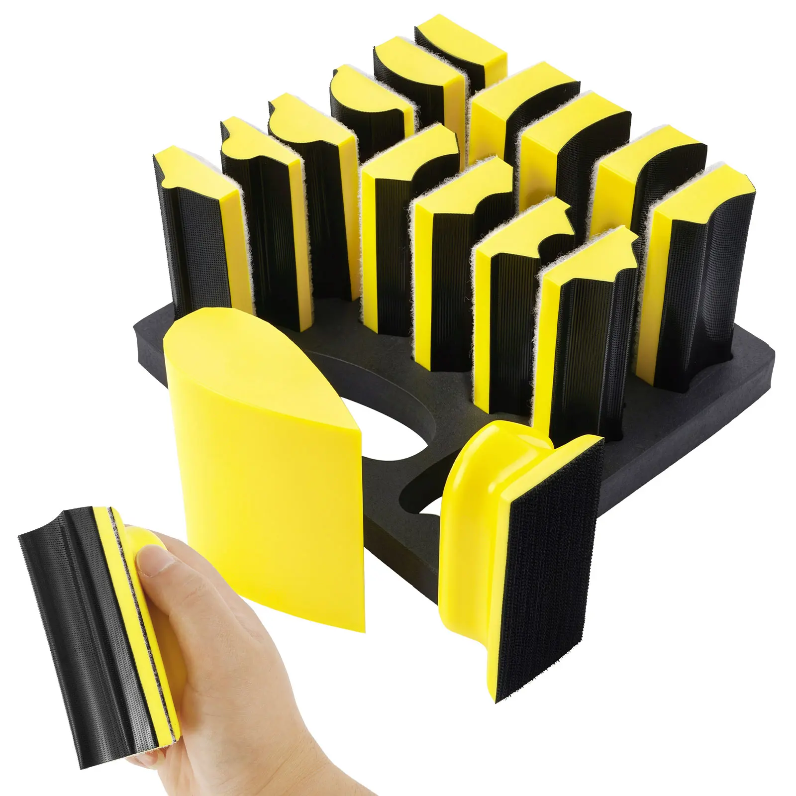 16-pcs-hand-sanding-block-hook-and-loop-contoured-profile-hand-sanding-block-set-interchangeable-assorted-pad-for-woodworking