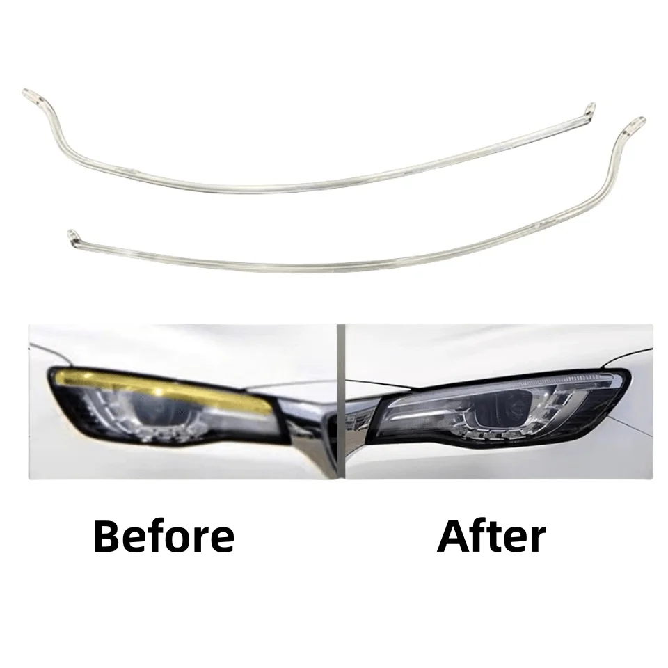 

NEW Headlight DRL Tube For MG HS 2018 2019 2020 Acrylic tube Light Guide Strip Light DRL Strip Daytime Running Light Tube