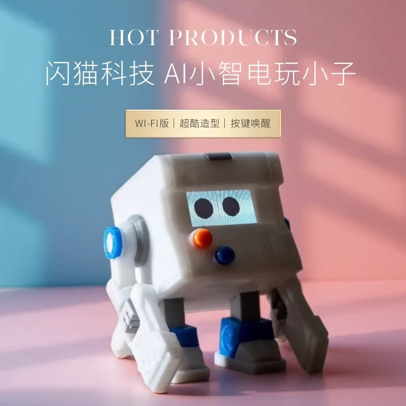 Xiaozhi Ai Game Boy Robot Voice Awakening Intelligent Voice Robot Personality Customization Deepseek Robot Pet Kids Gifts