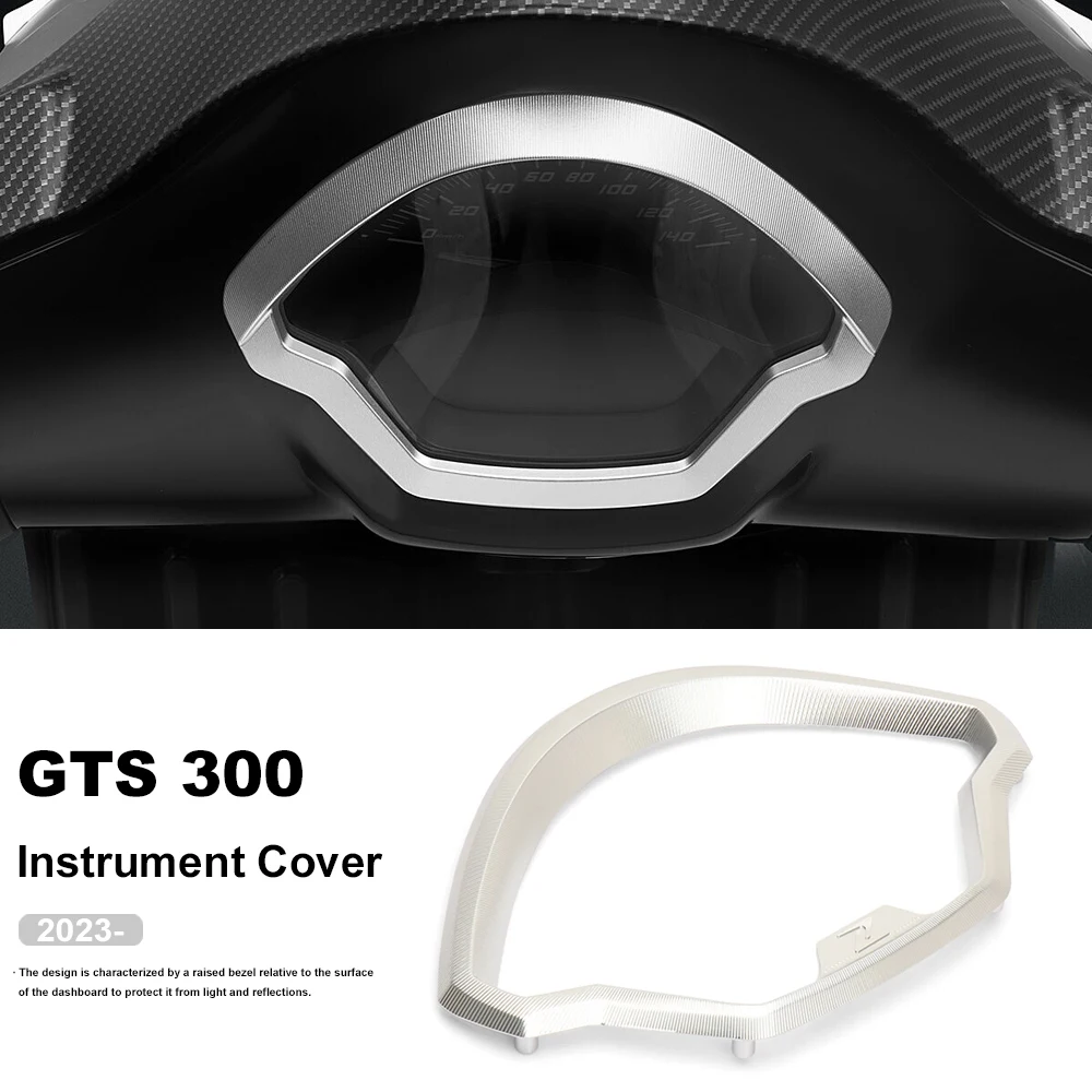 

For Vespa GTS 300 gts300 GTS300 2023 2024 Motorcycle Accessories 3 Color Instrument Hat Sun Visor Meter Cover Guard Screen