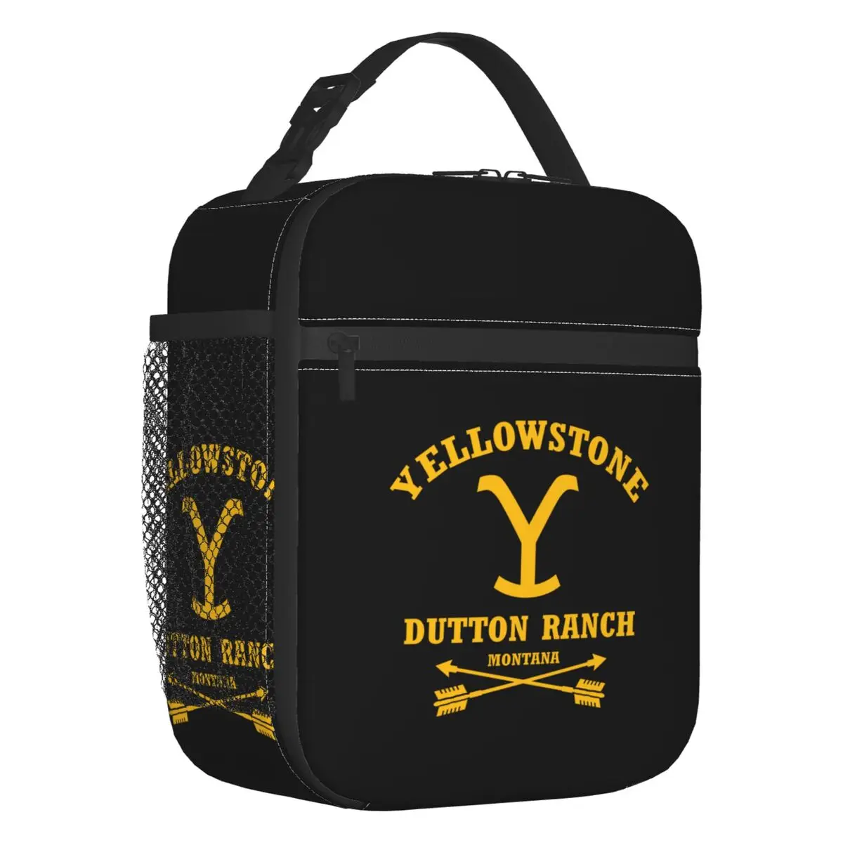 Yellowstone Dutton Ranch Insulated Lunch Bag for Work School Portable Cooler Thermal Lunch Box Women Kids