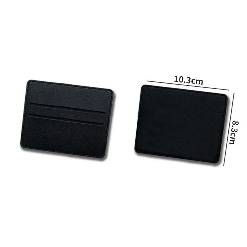 Men Women Credit ID Card Thin PU Leather Bank Card Bag Slim Card Holder Coin Pouch Business Wallet