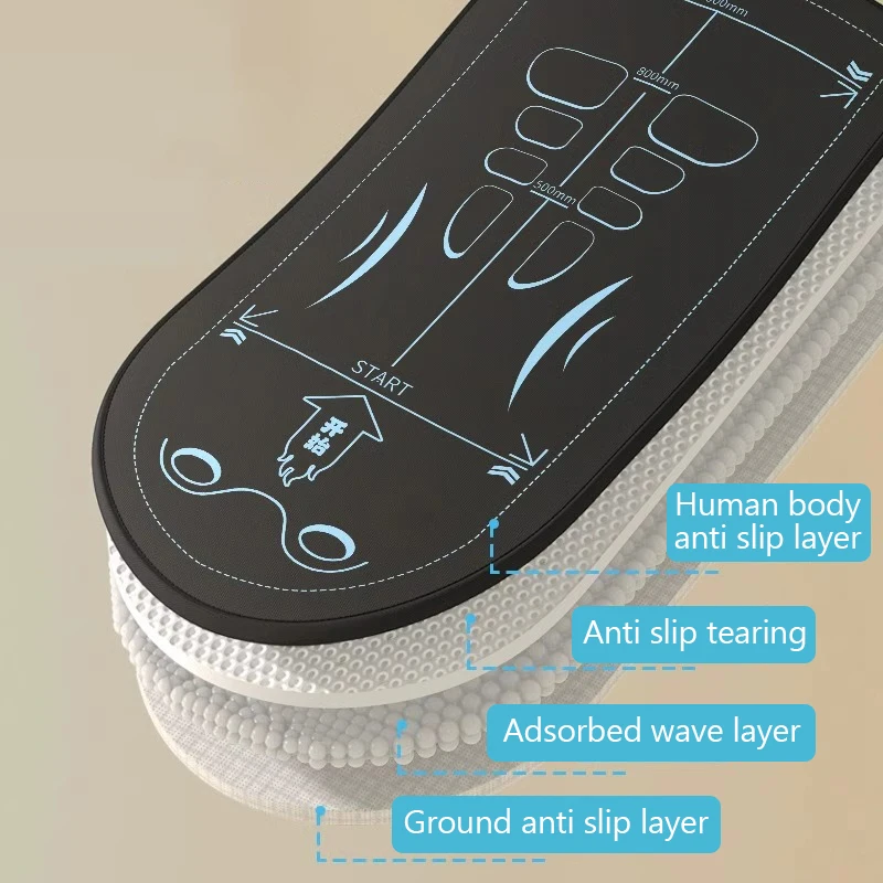 

Коврик для йоги, нескользящий амортизатор, толстый коврик на коленях, многоразовый коврик для спортзала для женщин и мужчин, домашний коврик для пилатеса, тренировки на полу