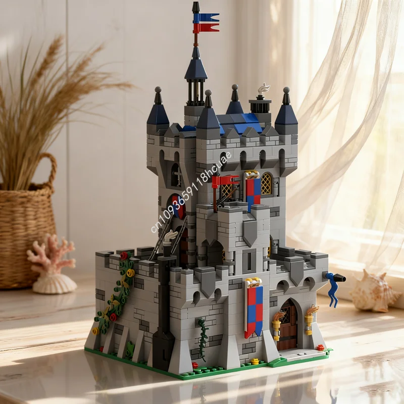 

1467pcs MOC Impenetrable Dungeon Castleed Model Building Blocks Construction Christmas Gifts Assemble Creative Toy Kids Birthday