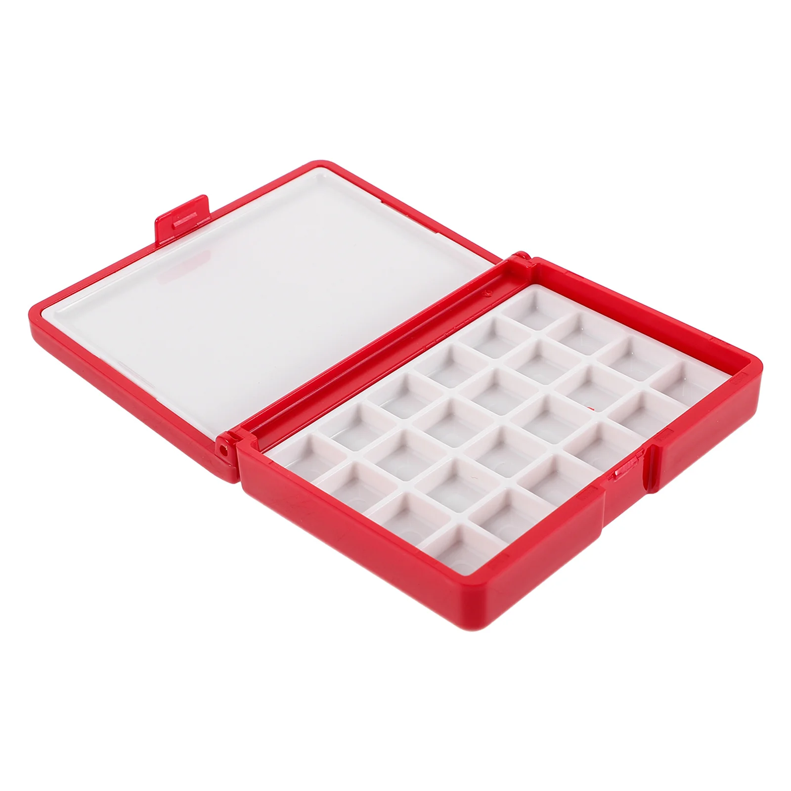 صندوق لوحة ألوان مائية، صينية طلاء بلاستيكية متعددة الأقسام للفنانين والطلاب، لوحة سفر، تخزين خلط محمول #3