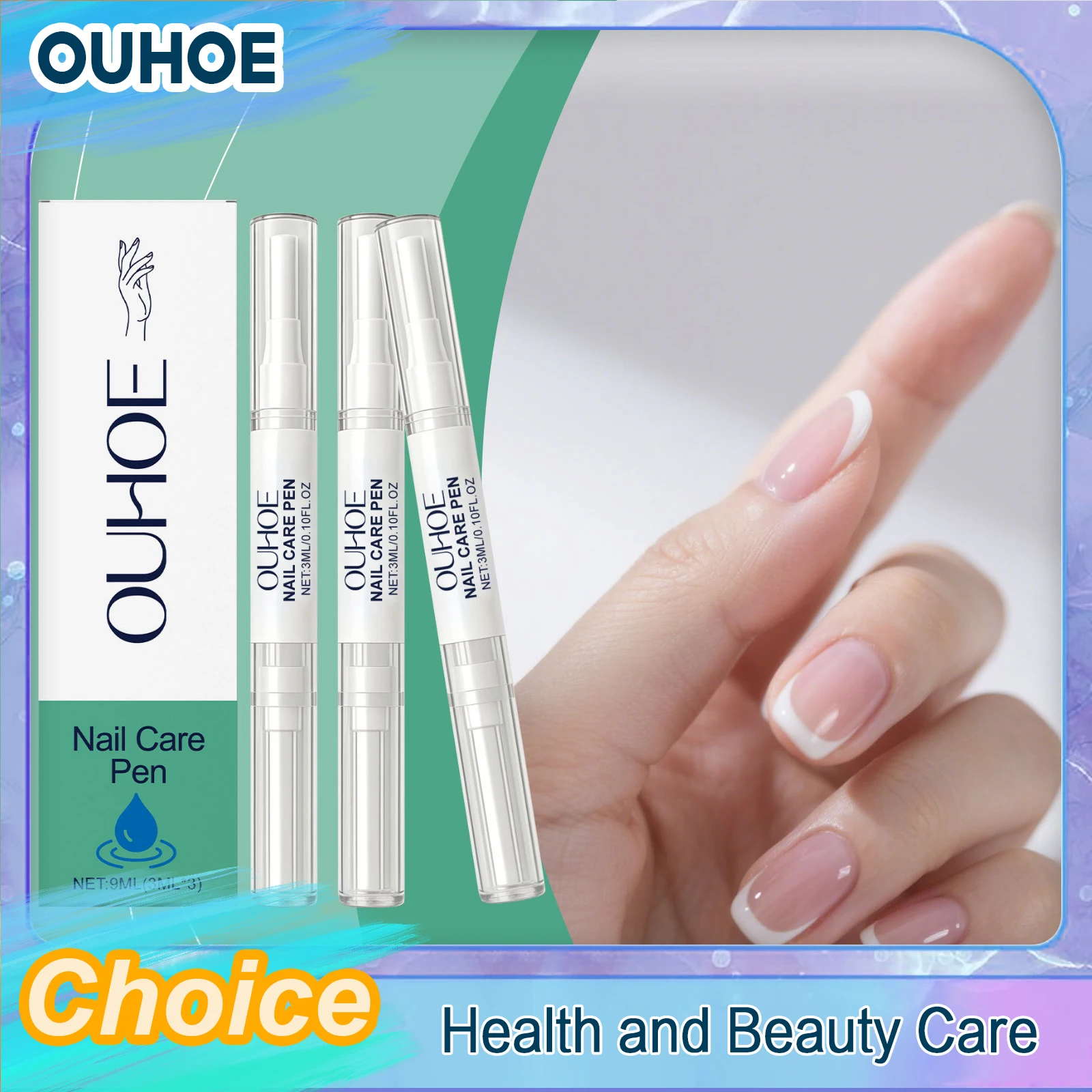 

Nail Growth Serum Liquid Anti Paronychia Strengthener Moisture Nourishing Prevent Agnail Repair Damaged Cracked Nails Care Pen