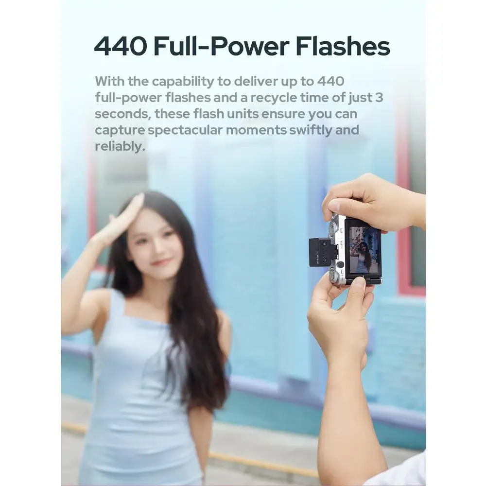 Godox 휴대용 미니 플래시 스피드라이트, 핫슈 캐논, 소니, 니콘, 후지, DSLR, 미러리스, 보급형 모델 카메라용, iM20, iM22