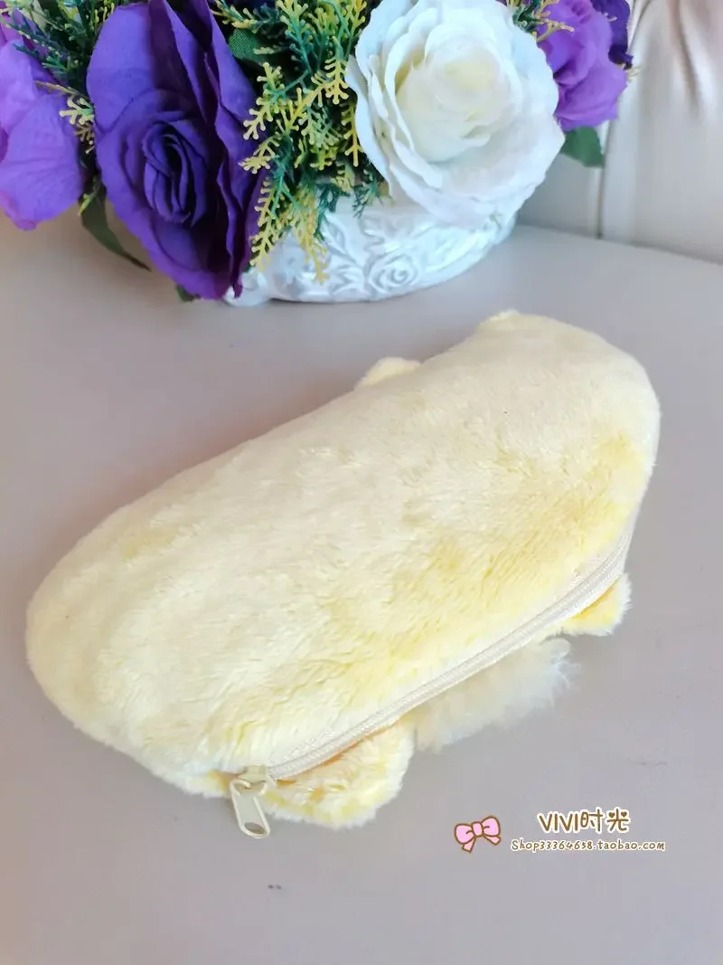 Kapibarasan Capybara Plush Pencil Case Pouch Pen Bag Cute Kawaii Makeup Bag Storage Organizer Cosmetic Bags Beauty Case
