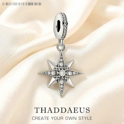 Charms Royalty Star New 925 Sterling Silver Dangle Pendants Fashion Jewelry Making Handmade Craft For Women Men