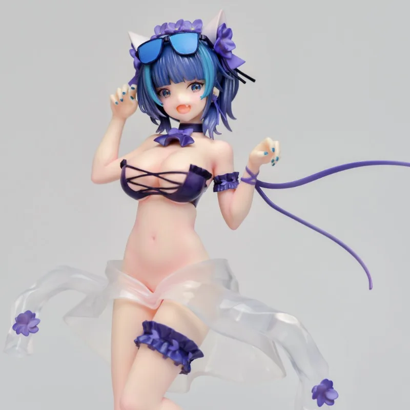

New Anime GK Cheshire Kawaii Figure Resin DIY Assembly White Model Toys Doll Ornament Gifts