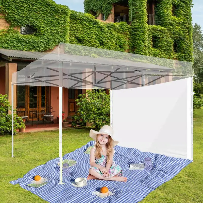 1 Pcs 3x2m Instant Awnings For Outdoors Instant Sun Wall 9x2m Oxford Cloth Folding Sunscreen Cover For Camping Tent Canopy