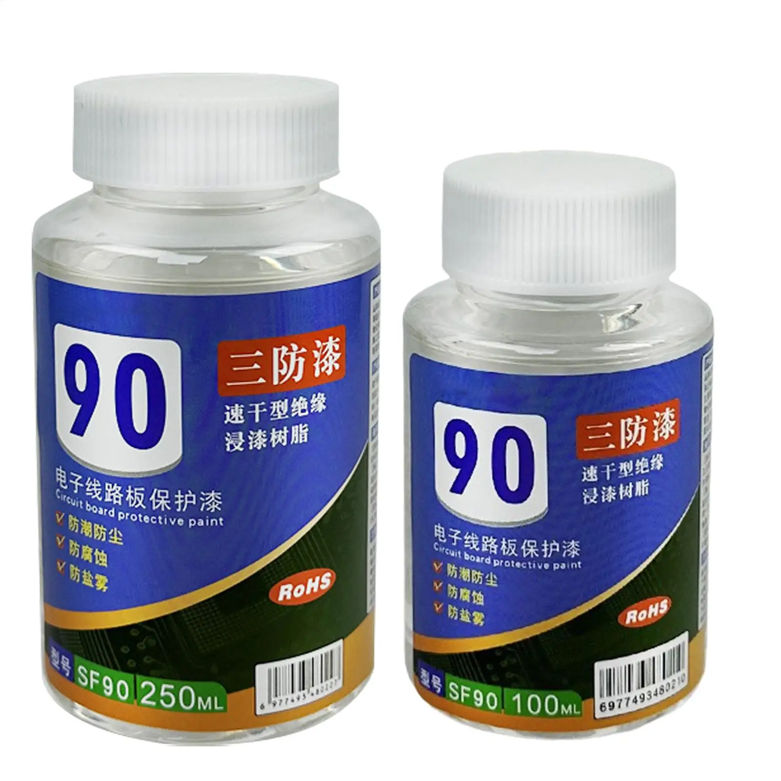 100ml 250ml Clear Conformal Coating Waterproof Protective Paint for Circuit Board, PCB, LED, Automotive Electronics Repair
