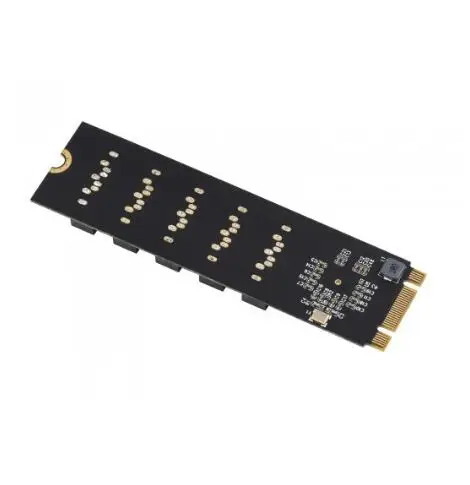 

M2-SATA-5P M.2 NGFF SATA to 5-Ch SATA3 Expander, JMB575 control chip