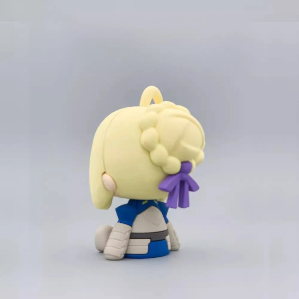 6cm Sabe Figure FGO Game Peripherals Altria Pendragon Desktop Ornaments Fate/stay Night Anime Peripherals Cute Room Decoration