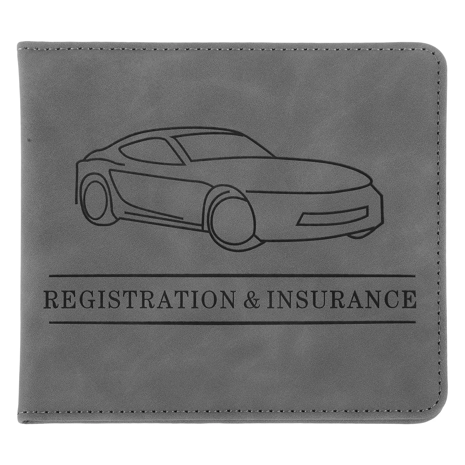 PU Drive License Holder Vehicle Registration Insurance Card Holder Slim Credit Cards Wallet Id Passport Case for Men Women Car