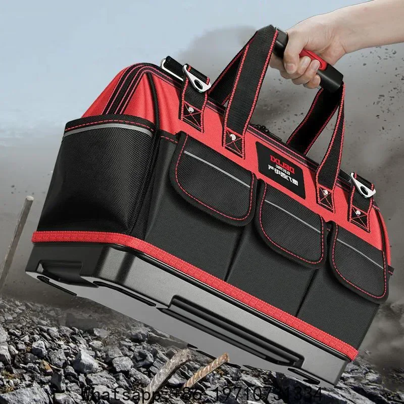 Profesional Tool Bag Heavy Duty Organizer Storage Garage Organizer Tool Electrician Backpack Bolsa De Ferramentas Hardware Bags