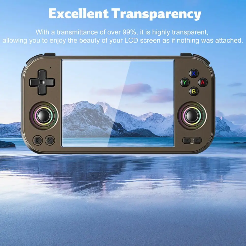Protective Film for Anbernic RG477M Game Consoles HD Lens Protector Scratch-resistant Tempered Glass Films Gaming Accessories