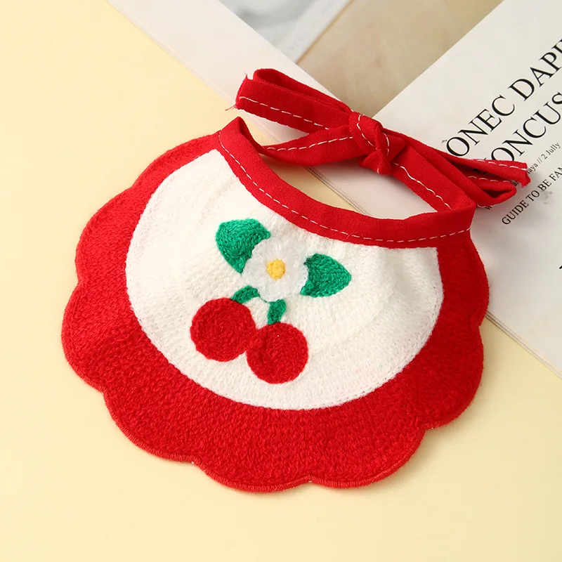 Pet Triangle Scarf Bib Saliva Towel for Dogs And Cats Small Puppy Dog Collar Accessory Soft Comfortable Pet Stuff