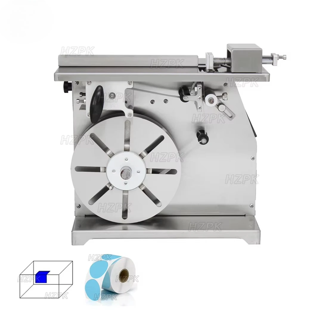 

HZPK Самоклеящийся ручной аппликатор для тампера, картонная коробка, полуавтоматическая машина для маркировки углов под прямым углом