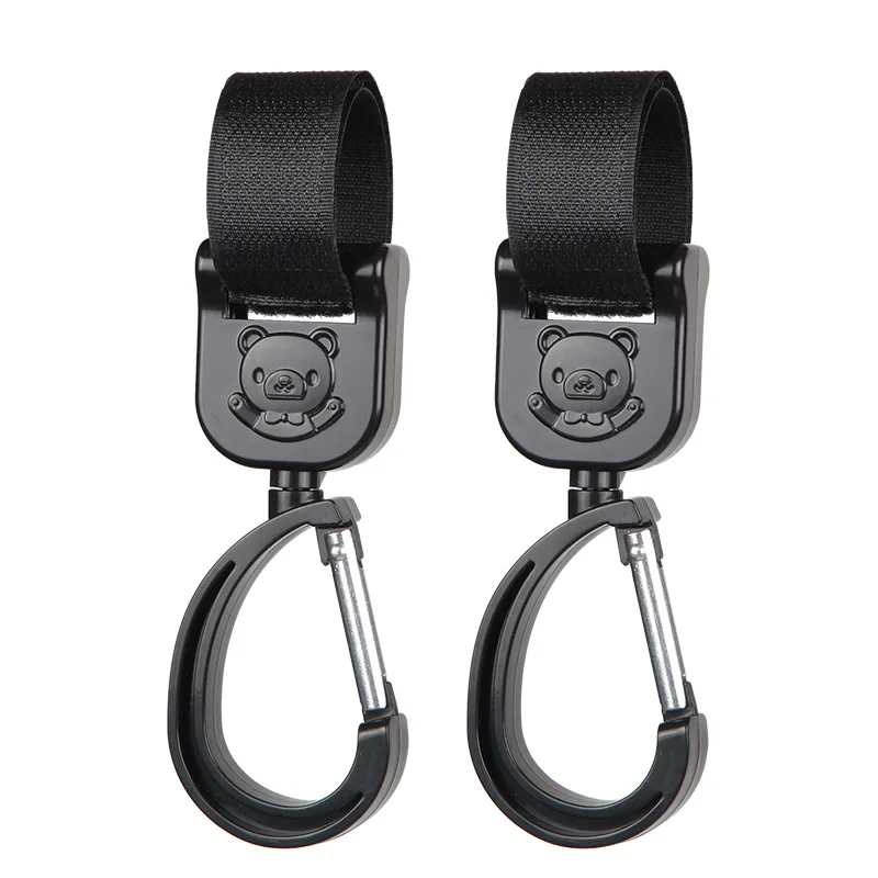 

Baby Stroller Hook Baby Stroller Hanging Bag Electric Bottle Cart Hanging Bag Hook Rotating Car Hanging Buckle Accessories