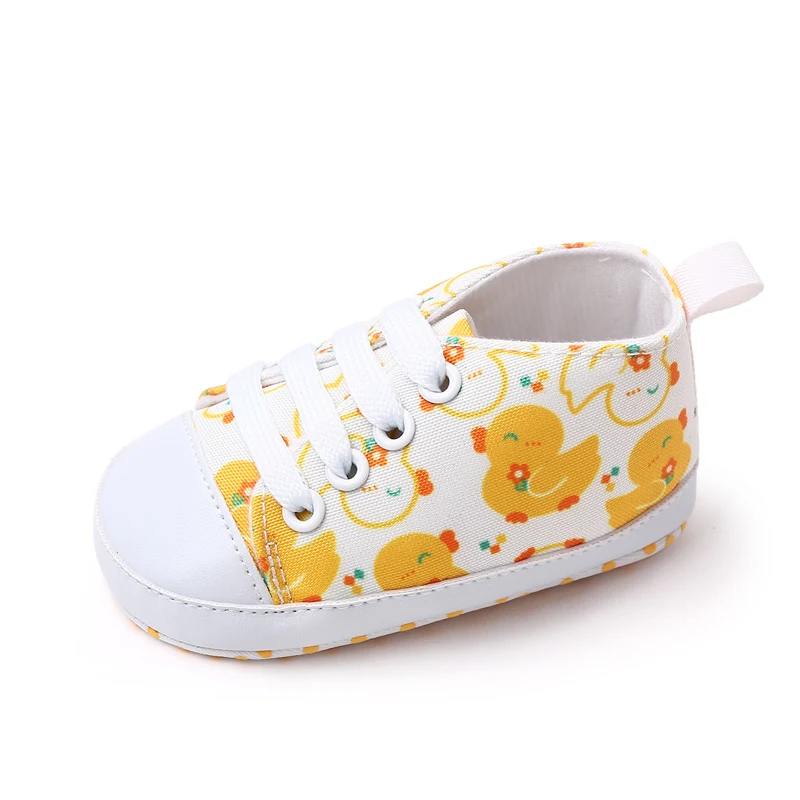 Baby Canvas Shoes Casual Prewalking for Toddler 0-12 Months Cute Animal Print Multiple Choices Soft Cotton Anti-slip Sole YS-17