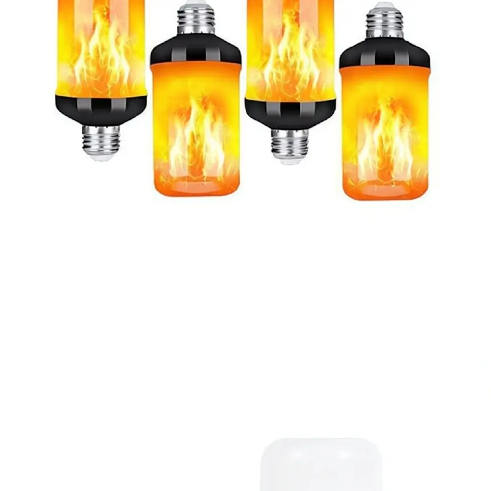 Dynamic Simulation Flame Lamp Gravity Sensor LED Light For Camping Halloween Party Decoration Atmosphere Desktop Lighting