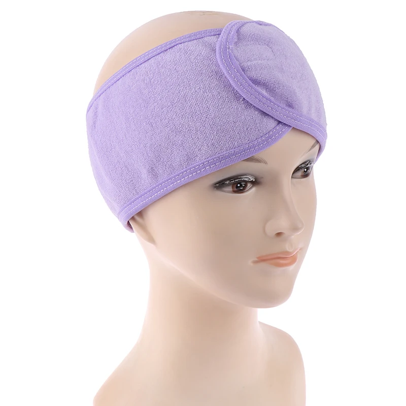 

1X Spa Bath Shower Make Up Wash Face Cosmetic Headband Hair Band Accessories