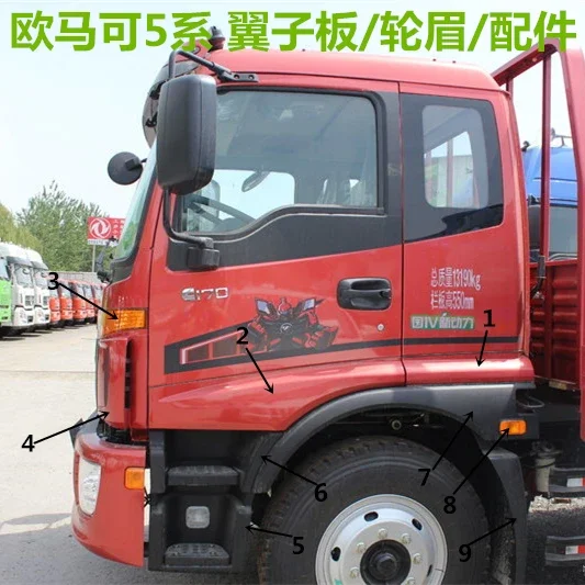 Foton Omako 5 Series Original Factory Leaf Panel, Fender, Wheel Arch Decorative Panel, Corner Fender, All Vehicle Parts