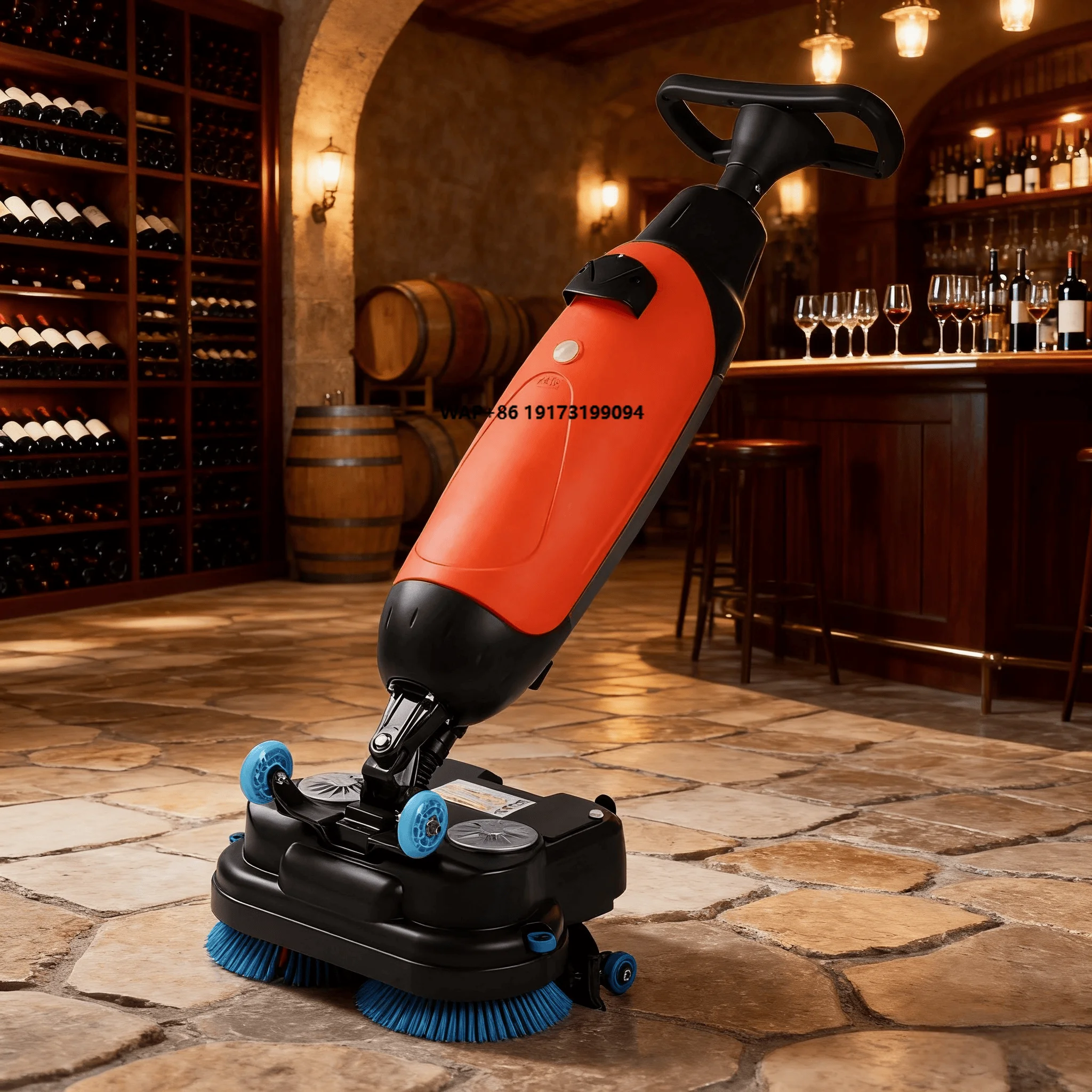 

Discounted Price for Home Cordless Electric Lithium Battery Walk-Behind Burnishing Floor Cleaner