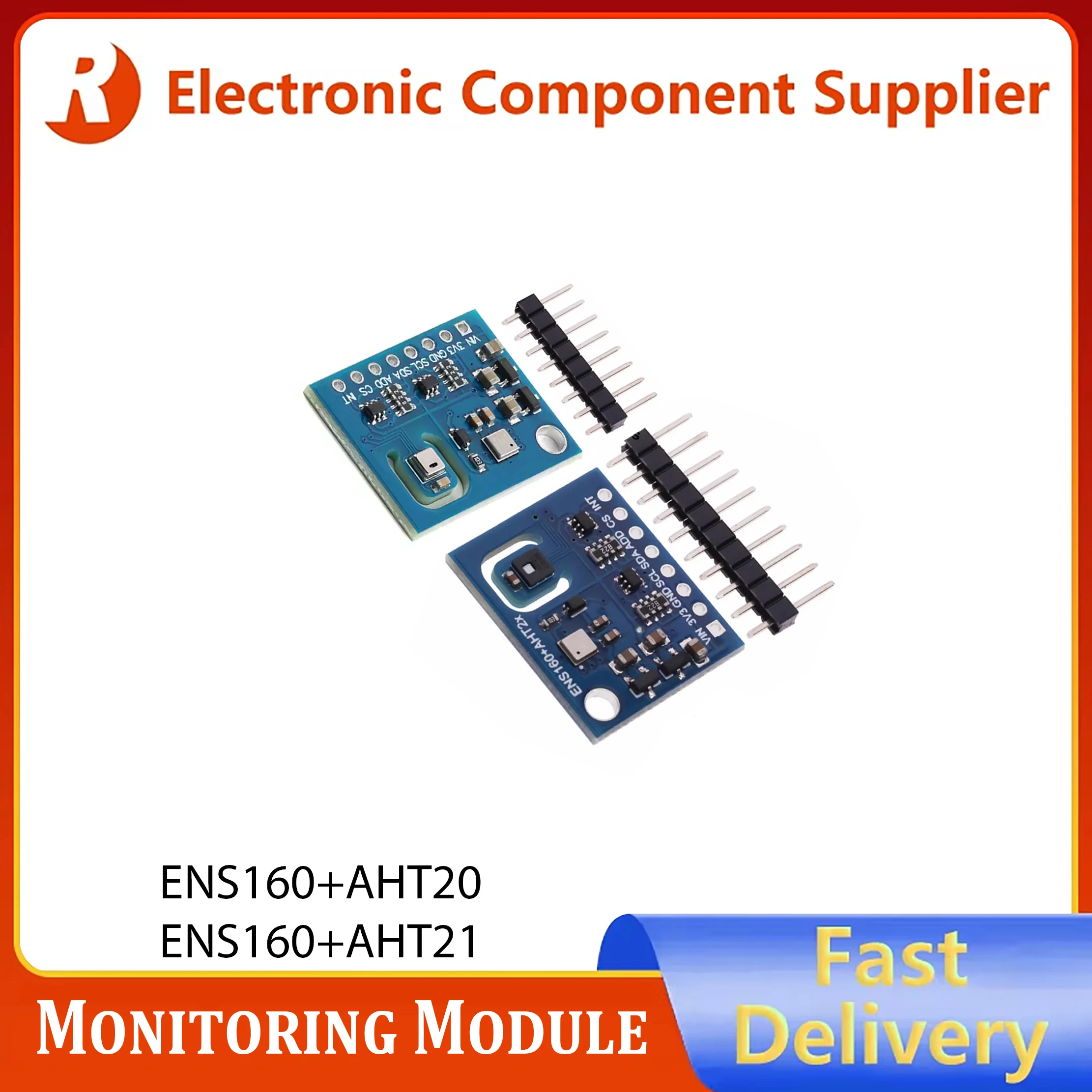 ENS160 + AHT20/AHT21 CARBON Dioxide CO2 eCO2 TVOC Air Quality And Temperature And Humidity Sensor Replace CCS811 For Arduino