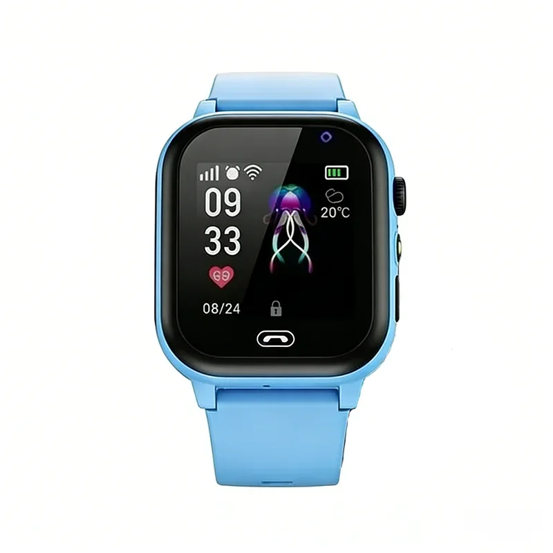 Lenovo 2026 Nieuwe 4G GPS Waterdichte Kinder Smartwatch Smartwatch Kinderen Simkaart Oproep Camera Mini Elektronisch Horloge Cadeau