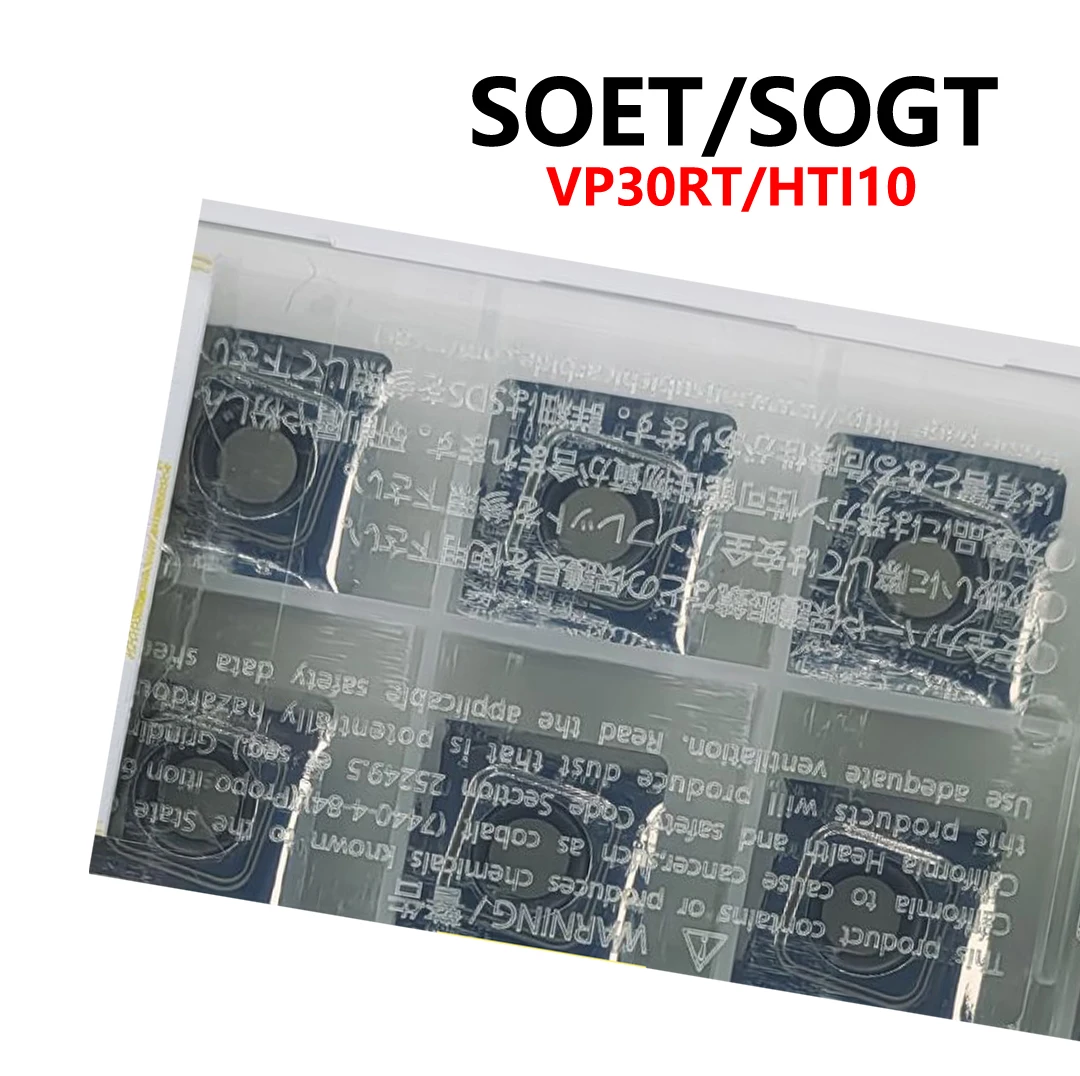 

10 шт. оригинальные токарные инструменты SOET SOET12T308PEER-JL SOGT12T308PEFR-JP HTI10 VP30RT инструмент с хвостовиком SOET12T308 SOGT12T308 токарные инструменты