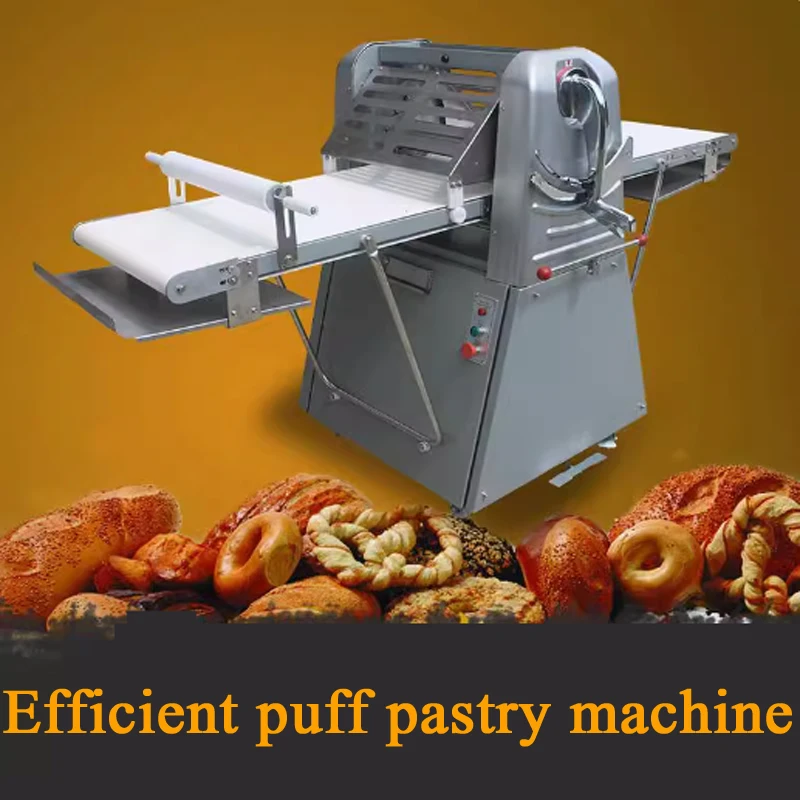 Electric 220v Croissant Laminoir Patisserie Bread Baklava Used Puff Pastry Dough Sheeter Laminating Sheeting Rolling Machine