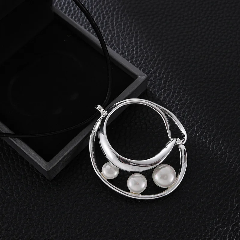 قلادة قصيرة للأزياء الأوروبية والأمريكية الجديدة قلادة شعبية هندسية قصيرة URL نحى بسيطة المرأة Je #6