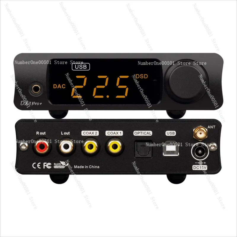 DX3Pro+ Audiophile HIFI DAC Headphone Amplifier Bluetooth DSD Decoding All in One