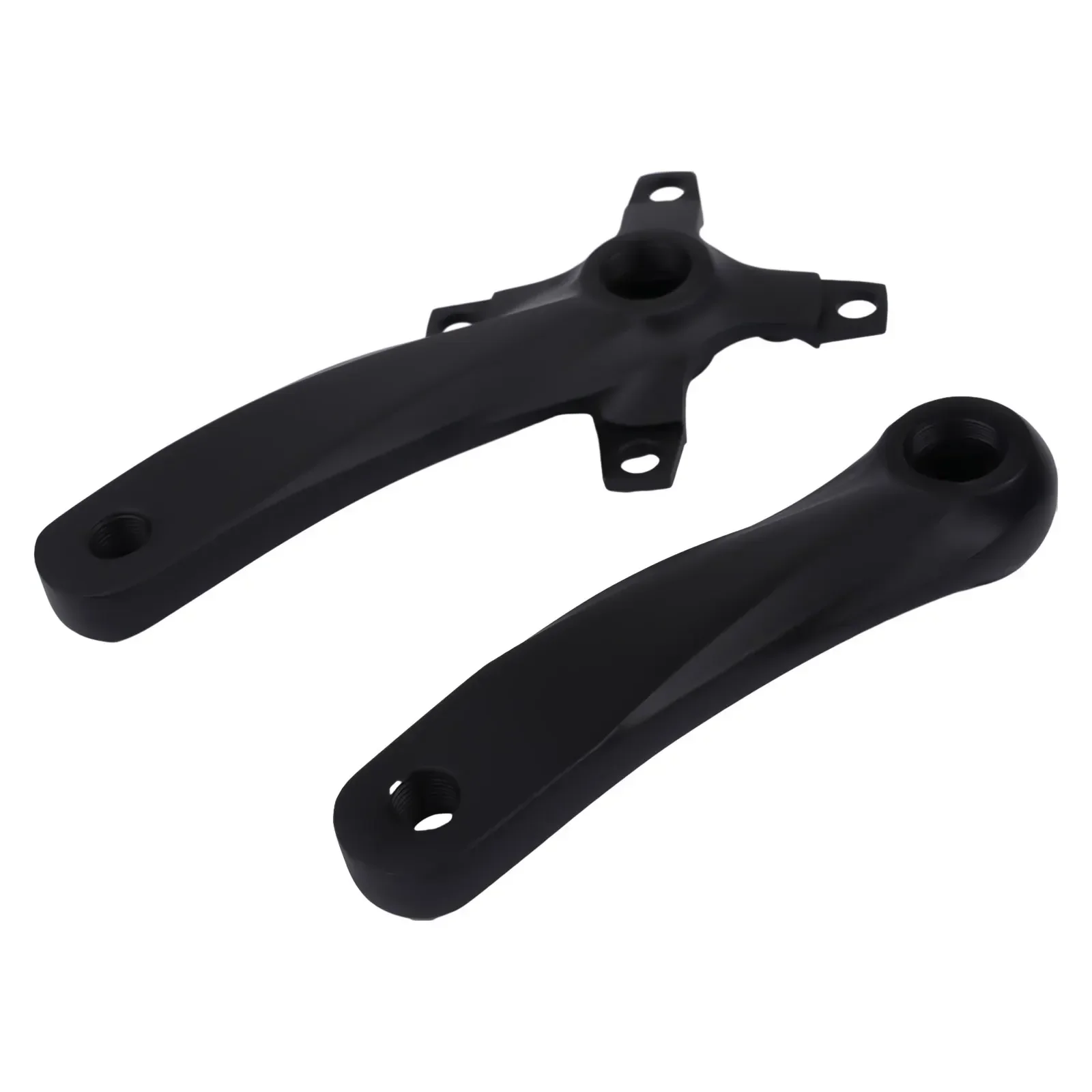 New Material Crank Leg Bicycle Crank Set 1set 23*10*8cm Aluminum Alloy Black Speed:7-12S BCD104mm Length 152mm