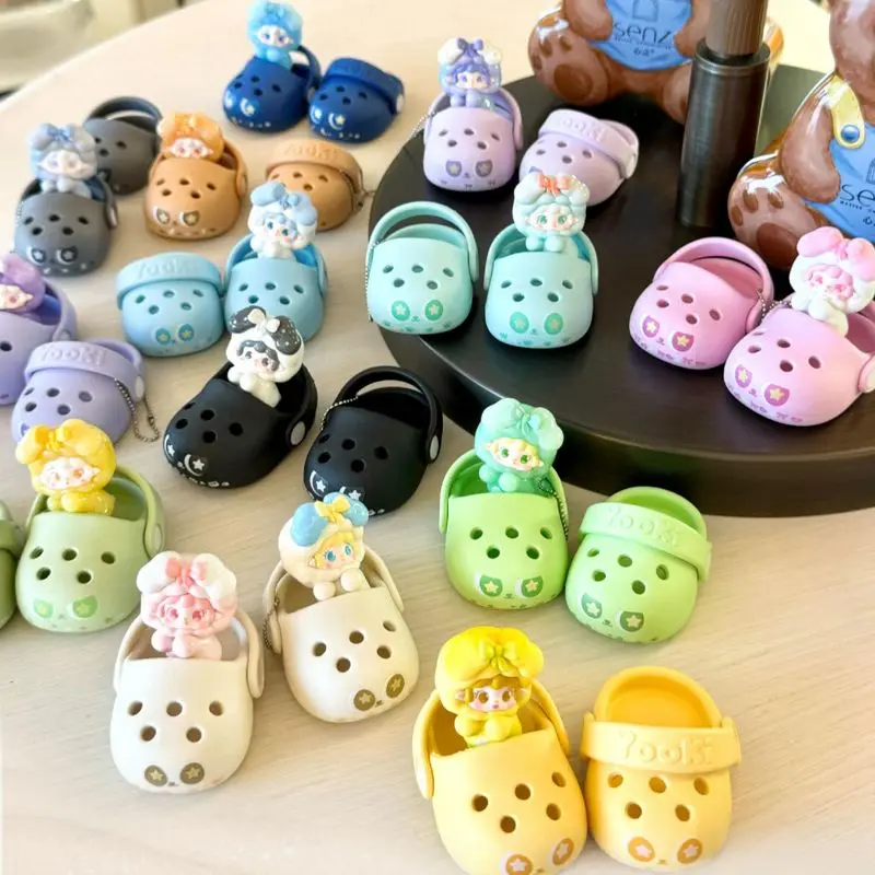 

New Yooki Cute Hole Hole Shoes Series Blind Box Pendant Dual-Purpose Trendy Play Mystery Box Gift