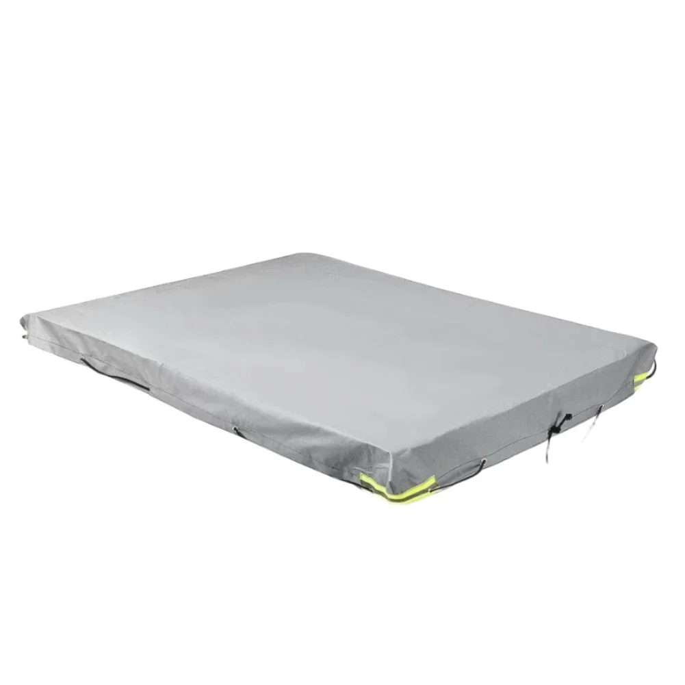 420D Oxford Polyester Trailer Cover with Waterproof Structure and for UV Resistant Silver Coating for Reliable Outdoor Coverage