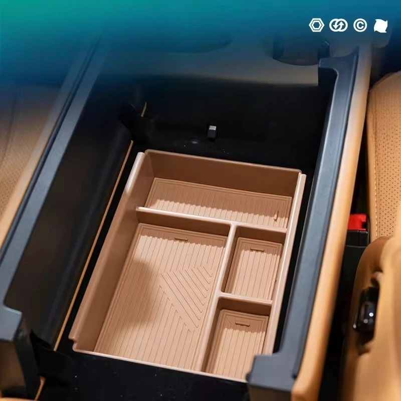 Car Armrest Box Storage Box For VOYAH Dream 2025-2026 Central Control Storage Car Modification Accessories Car Accessories Tools