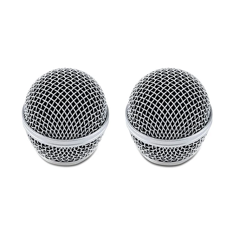 شبكات ميكروفون بديلة ، جزء رأس ميكروفون فولاذية ، ملحقات بديلة ، Shure Beta58A SM58 87A