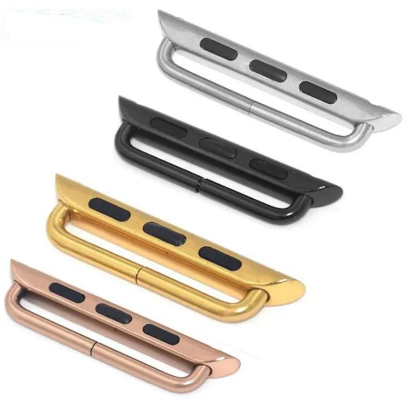 Apple Watch 시리즈 용 커넥터 어댑터 ultra 2 49mm 밴드 Apple Watch 용 스테인레스 스틸 커넥터 44mm 45/41mm 9 8 7 SE 5 4