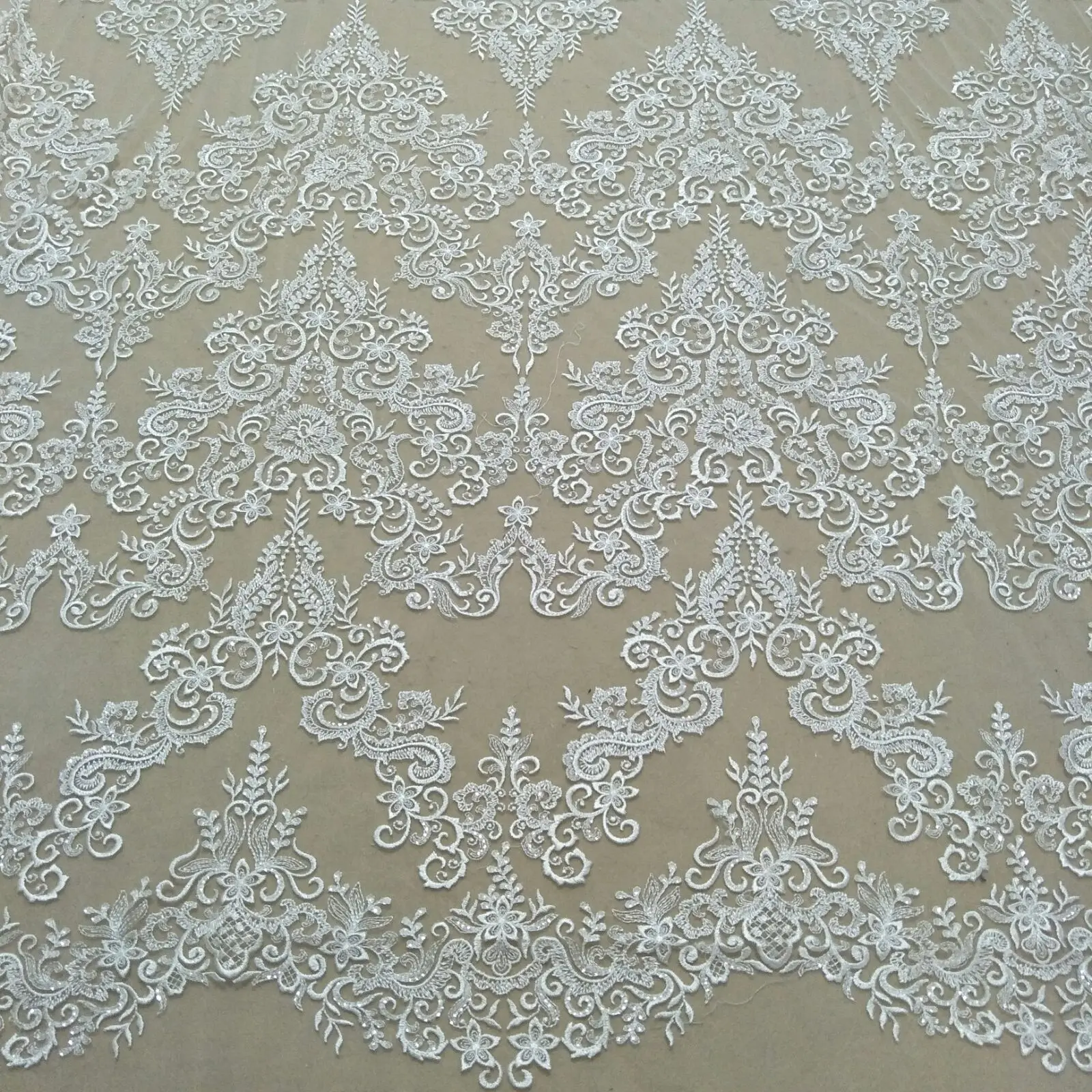 Higher quality lace fabric bridal lace fabric wedding dress lace fabric worldwide shipping sell by yard