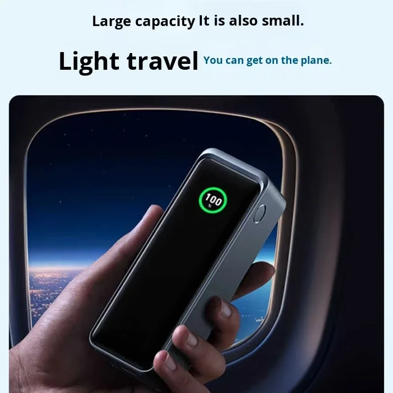 Hot Selling Prime A1340 27650mAh 250W Available on the Plane LED Display Large Capacity Fast Charging A1340 Power Bank