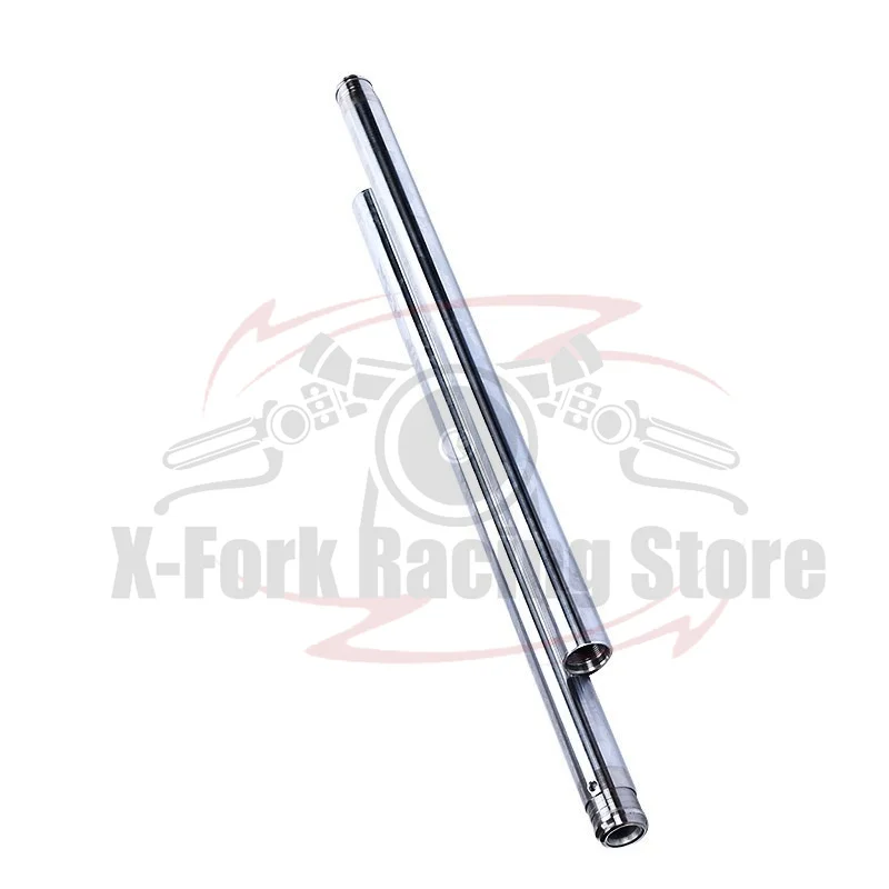 2xFront Fork Inner Tubes Pipes Legs Bars For HONDA CMX250 Rebel 1996-2016 CA125 Rebel CA250 MC13 Rebel 51410-KR3-003 33x600mm