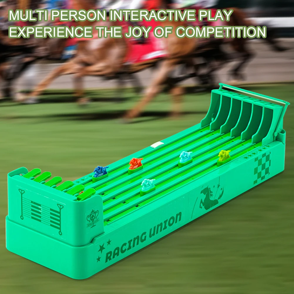 Tabletop Horse Racing Game Easy To Set Up Mini Table Game For Gatherings