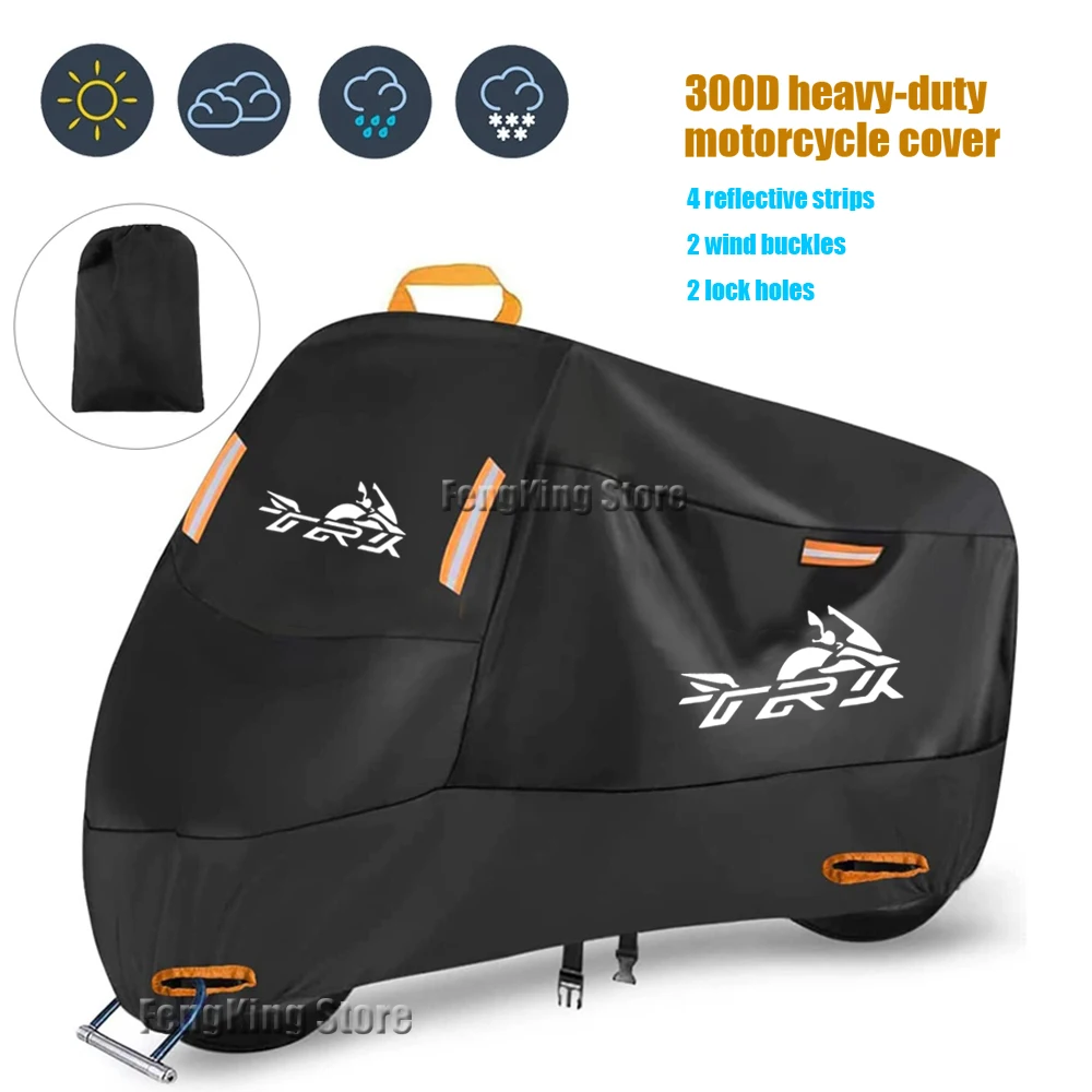 

For BENELLI TRK 502X TRK502X TNT25N TNT 25N Motorcycle Cover Waterproof Outdoor Scooter UV Protector Rain Cover