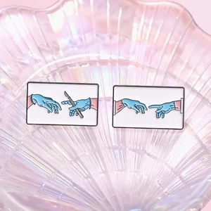 Mavi Eldiven Cerrahi Neşter, İğne, Emaye İğne, Cerrahın Tıbbi Cihaz Neşteri, Yaka, Rozet, Mücevher, Doktor Arkadaşları için 8 en çok satılan eldivenler (cerrahi) - no. 7