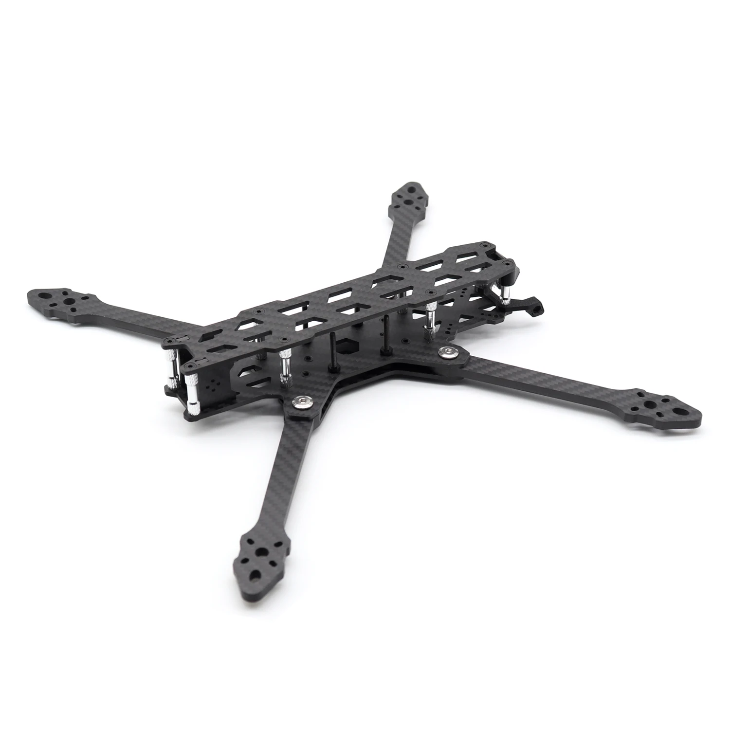 PAURC LX-7 Foldable 7 Inch FPV Frame - Carbon Fiber Drone Kit for Long Range & Easy Travel, Portable Quadcopter Build